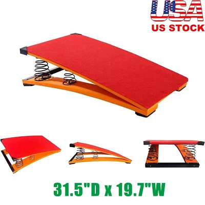 4 Springs Gymnastics Springboard for Kid,Vaulting Training Spring Board Gymnasti