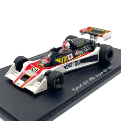 Modellino F1 Spark 1/43 Tyrrell 007 K. Takahashi #50 Japan GP 1977 - Immagine 1 di 4