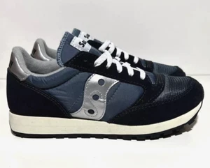 Zapatillas deportivas Saucony Jazz 81 vintage para hombre talla 8 azul marino correr deportes - Imagen 1 de 6
