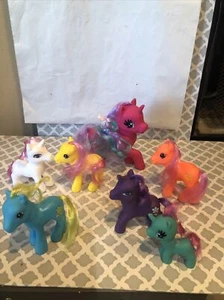 7 Piece Lot Of MLP My Little Pony look alike copies generics - Picture 1 of 9
