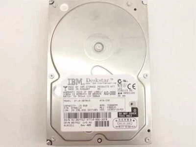 Dell 67YGJ 15GB 3.5" IDE Hard Drive - IBM Deskstar 07N4114 - Image 1 of 4