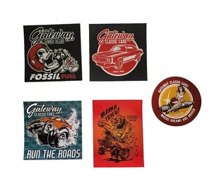 5 Gateway Classic Cars Auto Stickers Decals Classic Car Showroom Muscle Cars - Picture 1 of 4