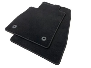 OEM Velour Floor Mats Black Ford Fiesta Puma ST Line Front Carpet From 2017 - Picture 1 of 11