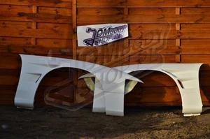 Sobreguardabarros delanteros para Nissan S13 + 30 mm guardabarros ventilados carrocería ancha 200sx 180sx - Imagen 1 de 12