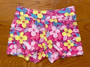 GYMBOREE: Girls Pink w Flower, 100% Cotton, Size 6 (New w Tags) - Picture 1 of 3