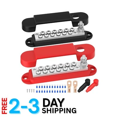 48V DC Power Distribution Block with 24 Contacts for Boats and Automotive Use - Image 1 of 4