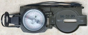 1984 Sandy-183 U.S. Military Magnetic Compass 3H NSN 6605-01-196-6971 YALE READ - Picture 1 of 13