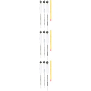 3 Sets Alkoholmessgerät Alkohol-Aräometer Für Wein Alkoholhydrometer - Bild 1 von 12