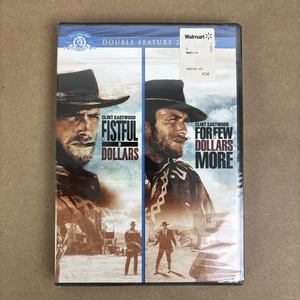 NEW! SEALED! A Fistful Of Dollars/For A Few Dollars More DVD (Clint Eastwood) DF - Picture 1 of 5