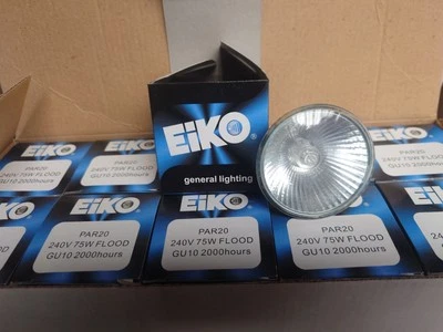 EIKO General Lighting PAR 20 75w Flood GU10 240v Pack Of 10 - Image 1 of 3