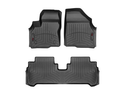 WeatherTech FloorLiner for 2017-2023 Chevrolet Bolt EV - 1st & 2nd Row, Black - Image 1 of 4