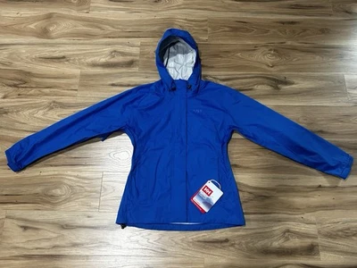 NEW Helly Hansen Jacket Womens Small Blue Loke Hiking Waterproof Lightweight - Image 1 of 4