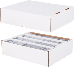 Scatola di immagazzinaggio numero 3200 (coperchio completo) - 5Ct | Scatola di cartone per carte - Foto 1 di 6