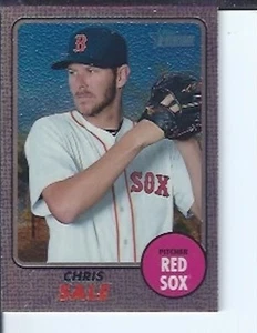 Chris Sale 2017 Topps Heritage Purple Chrome Refractor - Picture 1 of 1