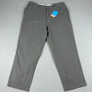 Columbia ROC Pants Mens 38x30 Gray Omni-Shade UPF 50 Relaxed Straight Outdoor - Foto 1 di 9