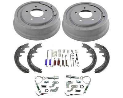 Brake Drums Brake Shoes Hardware 7pc Kit for Ford F150 5 Stud 1997-1999 - Image 1 of 4