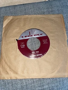 EVERLY   BROTHERS   45   SINGLE ,  BIRD  DOG  /  DEVOTED  TO  YOU - Picture 1 of 5