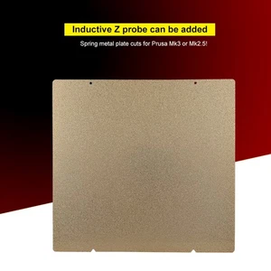 XUMIUZIY 3D Printing Build 3D Printer Accessory MK52 Gold Double Layer Textured - Afbeelding 1 van 7