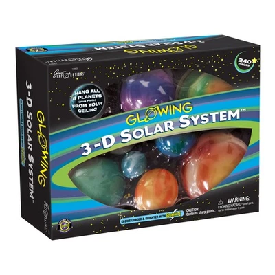 Nuevo - Great Explorations Glowing 3-D Solar System - Edades 5+ | 1+ jugadores Foto 1 de 4