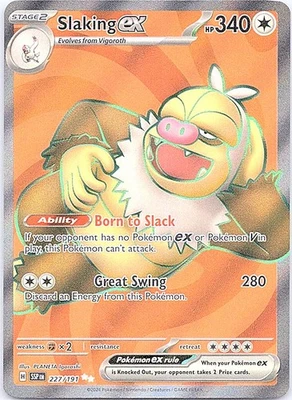 Slaking ex - 227/191 SV08: Surging Sparks Holo NM - Image 1 of 2