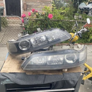Honda Acura Genuine Integra Type R DC2 Projector Headlight Lamp Pair OEM JDM - Picture 1 of 20