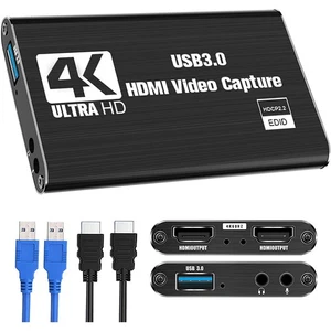 Carte de Capture Vidéo, Carte de Capture pour, 4K 1080P 60FPS pour Streaming Vidéo9907 - Photo 1/7