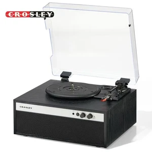 Crosley Strobe CR6048A-BK 3-Speed Bluetooth In/Out Record Player - Black - Picture 1 of 5