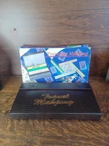 Vintage Traveling Mahjong Game With Original Case And Box. ๐ฏ percent Complete. - Picture 1 of 7