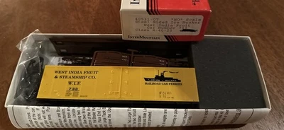 Intermountain HO Kit #40531-07 Steel Side Ice Bunker West India Fruit WIF 733 NY - Image 1 of 4