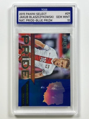 2015-16 Panini Select National Pride Jakub Blaszczykowski Blue Prizm /299 TCGS10 - Image 1 of 2