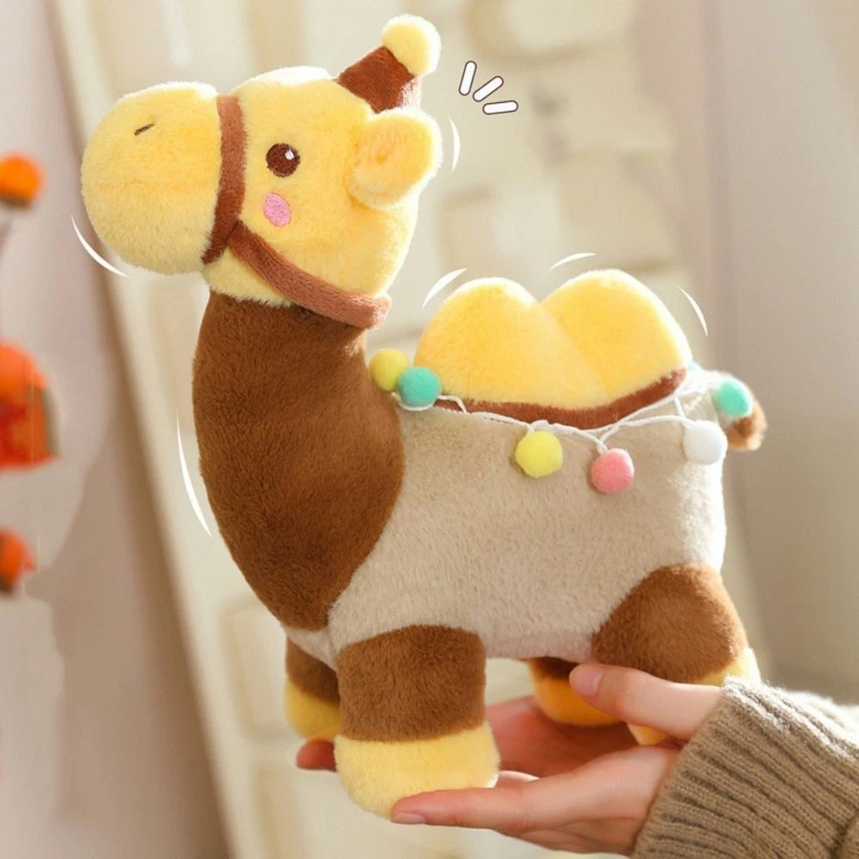 Plush Simulated Camel Plush Toy Cartoon Camel Shaped Doll  Colleagues Gift - image 1 of 4