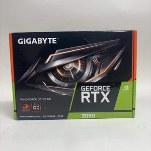 New Gigabyte GeForce RTX 3050 OC V2 6G 6GB GDDR6 Graphics Card - Picture 1 of 15