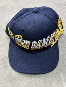 De colección Notre Dame Lucha Irlandesa Gorra Gorra Snap Back NCAA Fútbol Deportes Especial - Imagen 1 de 5
