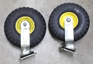 JOHN DEERE MC519 CASTER FORK SET 4.10/3.50-4 - Picture 1 of 6