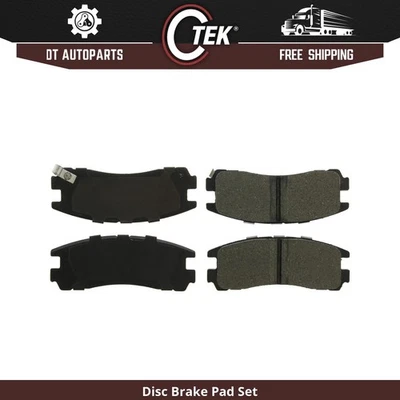 Para Mitsubishi 3000GT 1991-1999 | Pastillas de freno de disco traseras centradas | Cerámica Foto 1 de 4