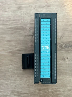 Eingangskarte SM321 Siemens S7-300 DI 32xDC 24V 6ES7 321-1BL00-0AA0 E-Stand 05 - Bild 1 von 2
