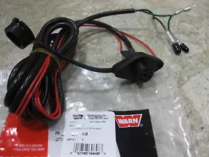 WARN 69648 Replacement Remote Control Plug Recepticle ATV UTV Winch Harness Wire - Picture 1 of 2