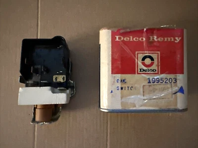 NOS OEM Delco D-1599 Headlight Switch GM 1995203 Buick Oldsmobile 1964 - 1977 - Изображение 1 из 4