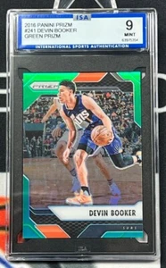 Baloncesto Panini Prizm #241 2016 Devin Booker verde Prizm ISA 9 - Imagen 1 de 2