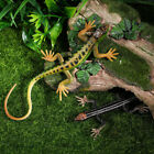 Lebensechte Actionfigur Eidechsen - Paar Kunststoff Reptilien Spielzeug
