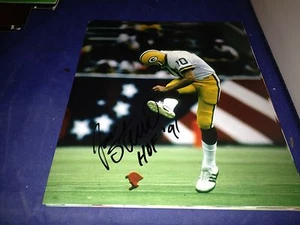 Jan Stenerud Green Bay Packers Hall of Famer Signed 8x10 Autographed Photo W/COA - Picture 1 of 1