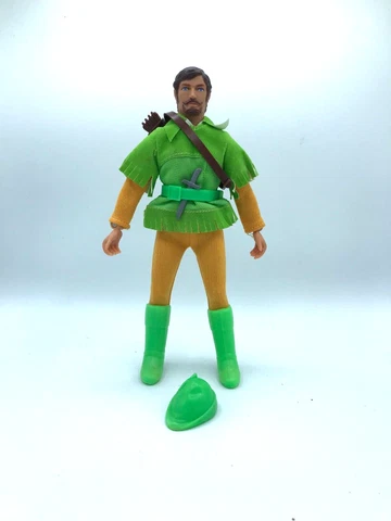 VINTAGE MEGO ROBIN HOOD FIGURE TYPE 1 BODY USED CONDITION Cover