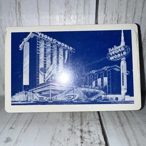 Vtg Hoyle Deck Of Cards-Bob Stupak's Vegas World Casino Hotel- Brand New Sealed - Picture 1 of 2