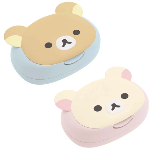 Rilakkuma Korilakkuma Wet Tissue Case 160x70x105mm 6.3x2.8x4.1" San-X Japan New Cover