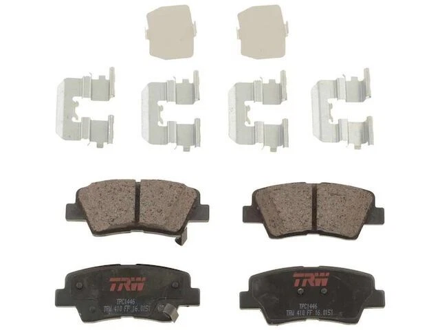 Juego Pastillas Freno Traseras TRW 64JWMK49 para Hyundai Azera Sonata 2008 2009 2010 2011 Foto 1 de 1