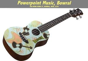 Luna Daddyo Concert Ukulele + Gig Bag - Picture 1 of 4