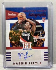 Nassir Little 2019-20 Chronicles Hometown Heroes Rookie Auto Red #HH-NLI. Suns.