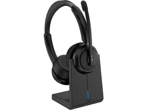 ISY IHS-8200 Bluetooth Headset mit Dockingstation Over-ear Bluetooth Schwarz - Bild 1 von 1