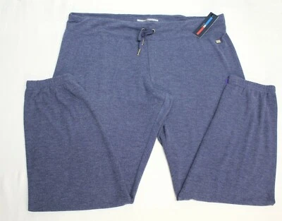 TOMMY HILFIGER ЖЕНЩИН МЯГКИЙ ВЯЗАНЫЙ ДЖЕРСИ БЕГУН БРЮКИ РАЗЛИЧНЫХ ЦВЕТОВ НОВЫЙ - Изображение 1 из 2