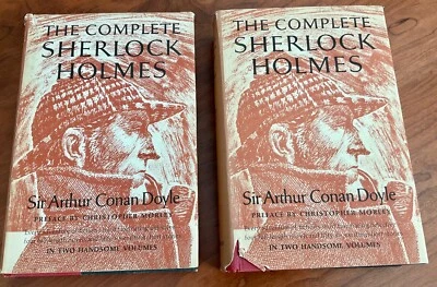 Sir Arthur Conan Doyle The Complete Sherlock Holmes Vol. 1 and 2 HC book set Foto 1 de 4